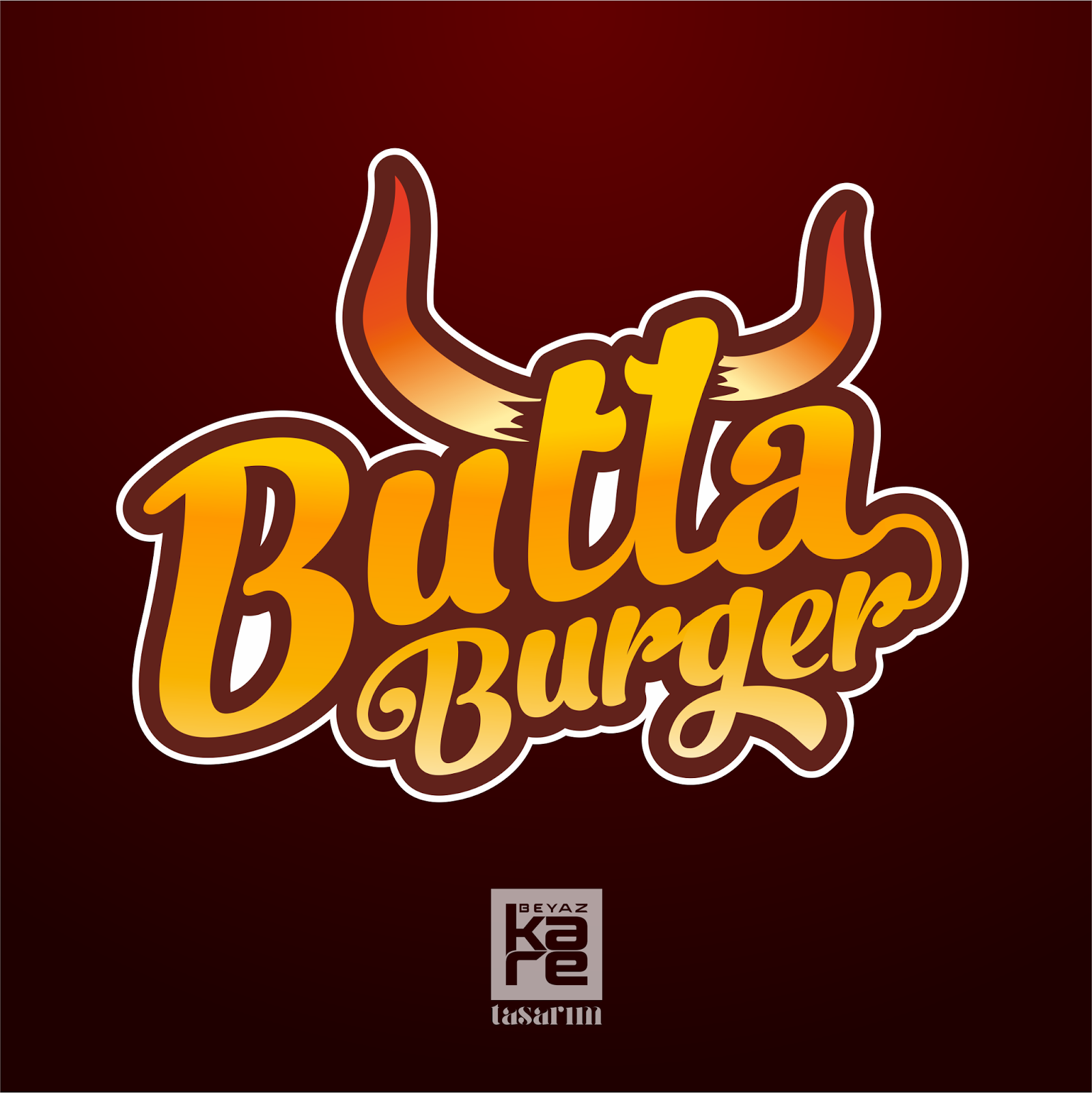 Burger Logo Tasarımı